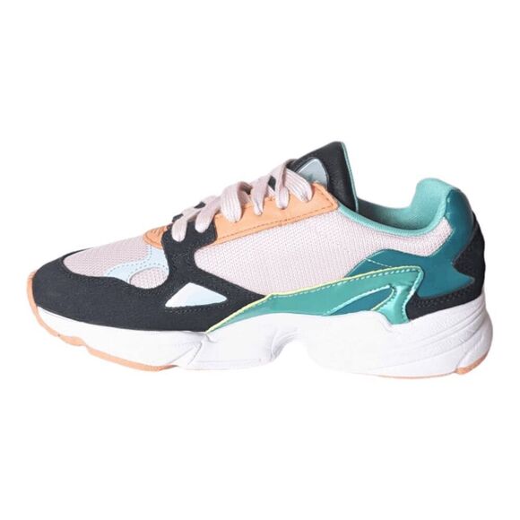 ADIDAS Falcon 'Clear Pink Aero Green' Sneakers Size 7.5 - Picture 6 of 9